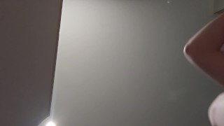 Femboy takes dildo while caged like a good girl