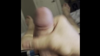Straight college guy verbal cum in boxers, male Moaning and Hard Dick bulge