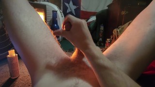 Twink relaxing after work