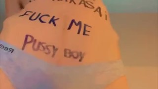 Loser fag fuck piss and dance for Master