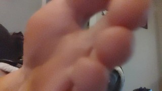 Couch Soles 2 (I watch TV, no audio, and ignore you with my feet in your FACE!)
