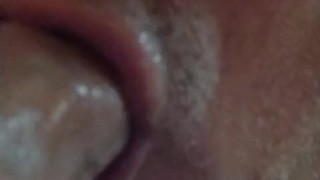 Dick in the mouth selfie