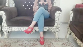 (سکس ایرانی چون خوب کص دادم و واسش ساک زدم استخدادمم کرد (مکالمه فارسیIranian hijabi +18teen get Job
