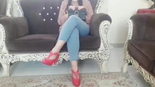 (سکس ایرانی چون خوب کص دادم و واسش ساک زدم استخدادمم کرد (مکالمه فارسیIranian hijabi +18teen get Job