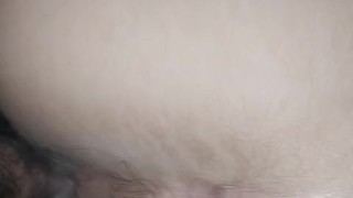 El culo rico de mi novia en mi cuarto de mi casa.