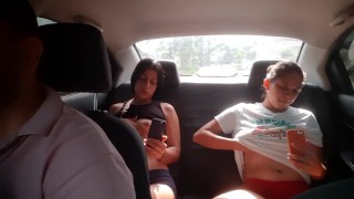 fulfilling fantasies by recording ourselves in uber