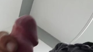 Throbbing cock cumming hard