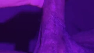 Sensually Stroking a Huge Thick Black Dick