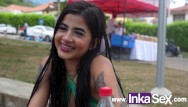 Teenage Colombian Inkapillada is tricked into an apartment by 2 strangers