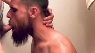 Sucking his dick