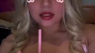 Playboy bunny girl big boobs pink lingerie