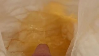 flooding an open diaper