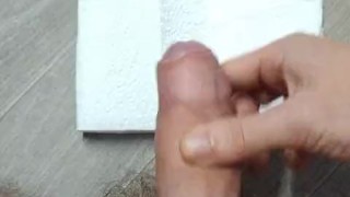 Uncut British Twink Leaks Massive His Load