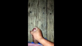 Public Park Exhibition POV – Solo with Cumshot on Picnic Table