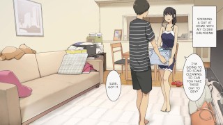 He tries to See how much He can Tease his Girlfriend Before she gets Angry (Artist: Wakamatsu)