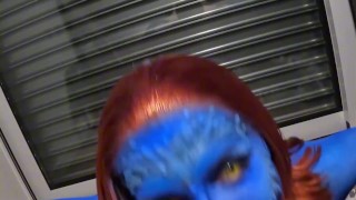 ITALIAN COSPLAY - teenager scopa Mystica di X-men