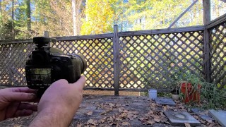 Big fake tits crossdresser short skirt corset photoshoot masturbation