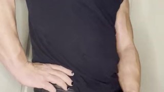 Home Alone Masturbating in Bathroom