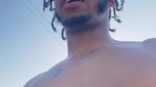 Having the time of my life moaning and cumming at a public park by businesses 👀😮‍💨 subscribe OF