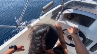 The captain fucked me hard afte a good blowjob