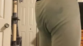 Voyeuristic virgin Twink naked and get dressed