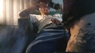 Texassunshyne's PnpPawg Sunshyne sucking TexasBWC s bwc