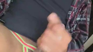 One of the biggest nuts I think I’ve ever shot! Would you swallow it???