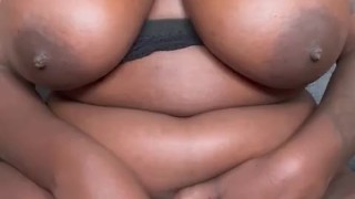 I Did This & Massively Squirted 10 Times With BIG BOOBS OUT,(HOT HORNY EBONY)AMATEUR SQUIRT ORGASM