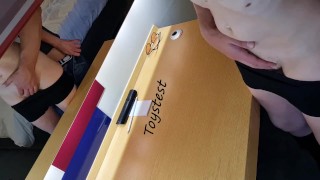 Stepsister Wants to Touch His Dick During Long Time Foreplay