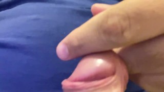 handjob with old cock and hanging balls