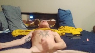 Twink Bottom Boy Solo | alone and horny and playing