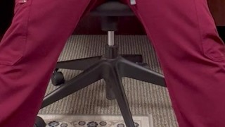 I was horny at work again. I decided to jerk off and cum all over the rug. Glad no one caught me.
