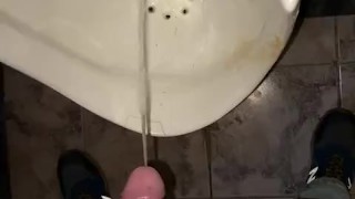 I piss in a urinal in a public office toilet, but I can piss on your face