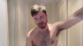 Caught sniffing underwear & head shaved by bully