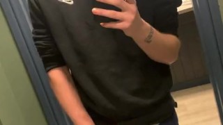 Fit chavvy Twink teases his Snapchat friends whilst bored in the pub