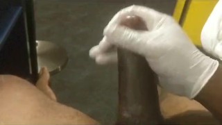 Tyson beats his BIG BLACK DICK for you to cum!!
