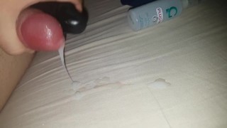 Using my prostate vibrator to cum without hands