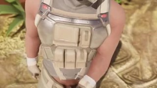 Tactical Masturbation military man