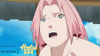 NARUTO AND SAKURA DOGGYSTYLE FUCKING HENTAI