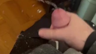 WFH piss and cum