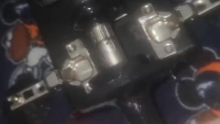 New fuck machine & butt plug pounding