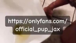 Public nudity licking toilets in gas station