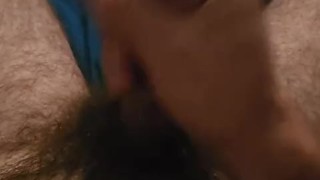 Jacking off in a condom and filling it up