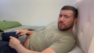 Solo male masturbation with dirty talk and cum shot www.onlyfans,com/roddddddd
