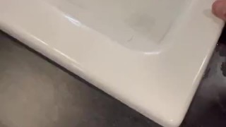 Quick orgasm and huge load
