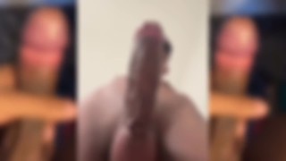 BOY SHOWING OFF SHOWING HIS HORNY BLACK COCK AND MILK