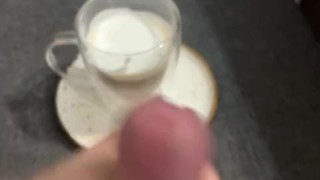 Good morning! I'll make a cappuccino for you!