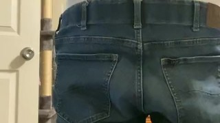 Twink Keeps Playing With His Cock While Getting Dressed