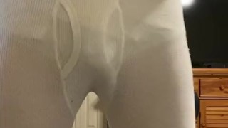 Twink Keeps Playing With His Cock While Getting Dressed