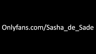 Hard dick ruins my ass & mouth - Sasha_de_Sade & EnglishPsycho